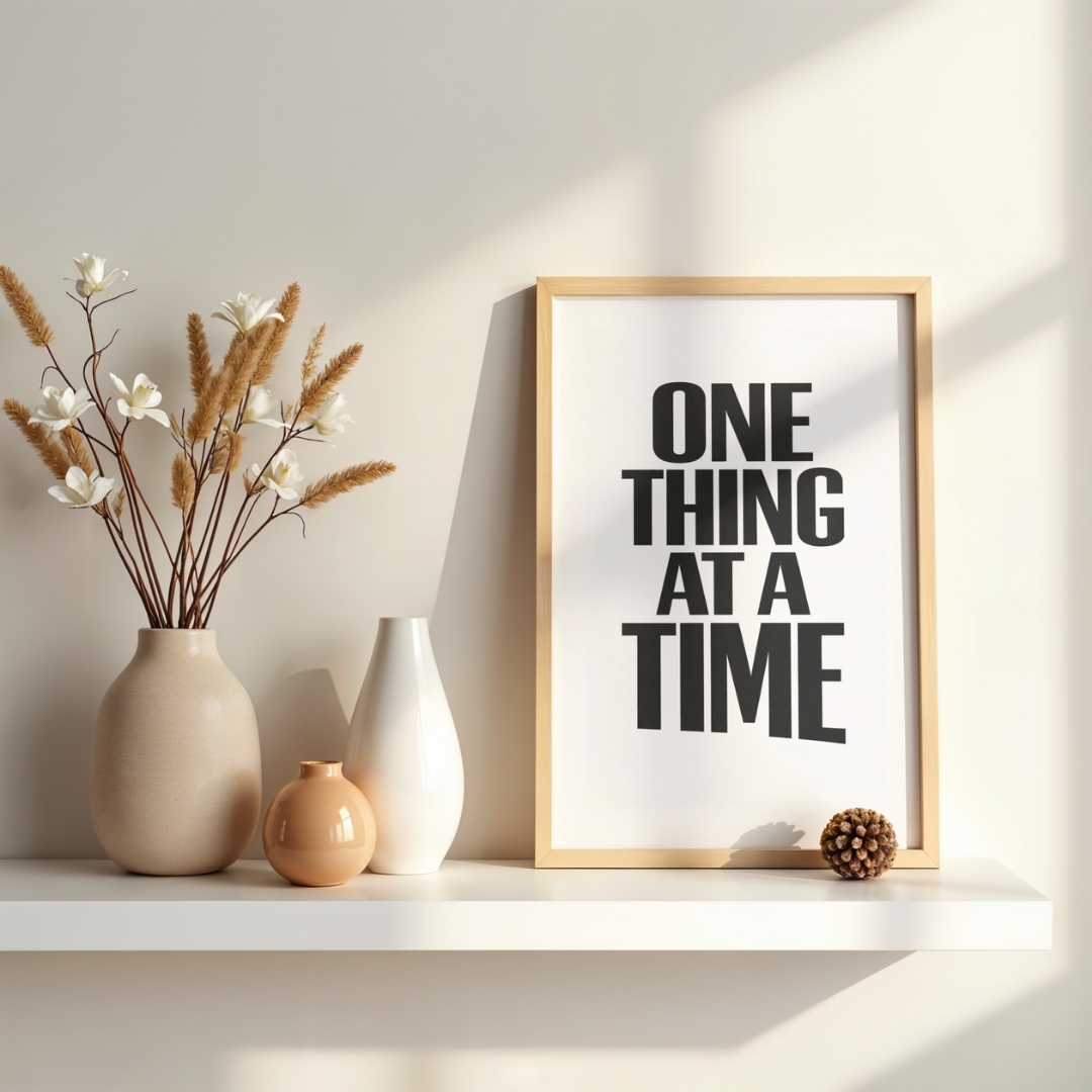 One Thing at a Time
