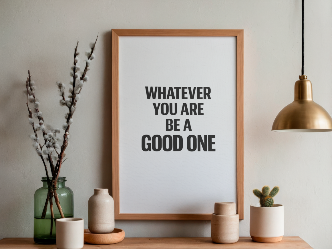 Be a Good One